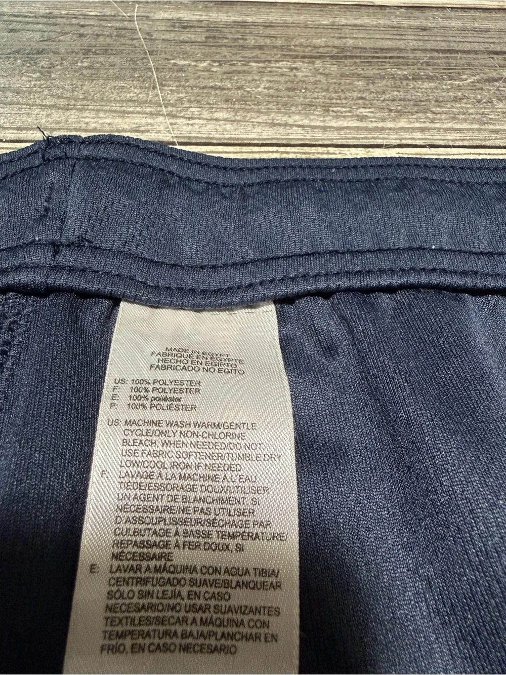 Reebok Speedwick Mesh Athletic Shorts Men’s 8XL Navy Blue (Inseam 8.5)